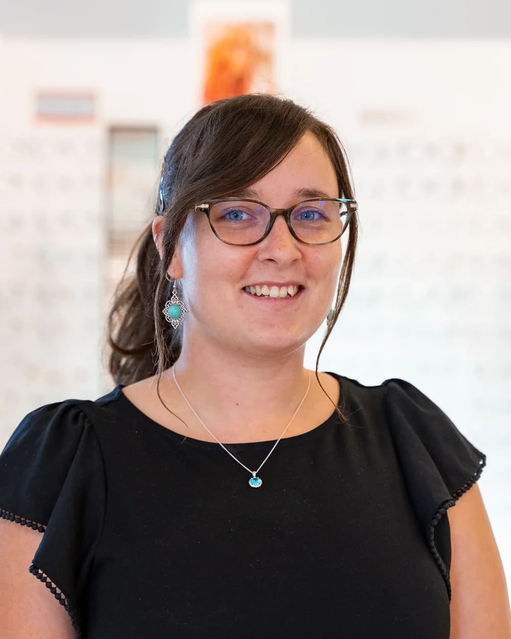Angelene, Optical Dispenser, on maternity leave