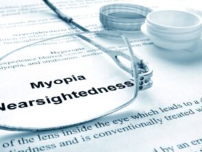 Myopia is a vision condition in which people can see close objects clearly, but objects farther away appear blurred.