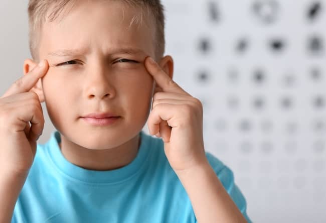 Poor vision can impact learning when children cannot easily read books, see the chalkboard or view a computer screen.