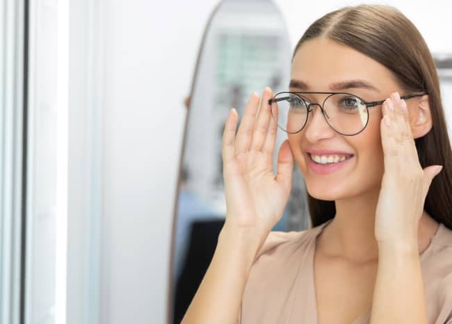 Glasses are typically the least expensive, easiest and most convenient option for vision correction.