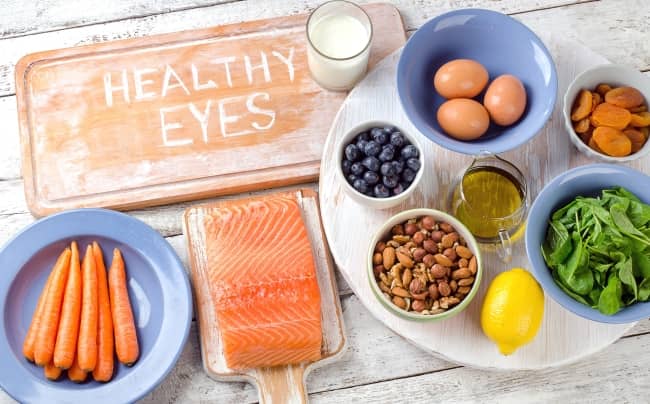 Eating foods that are rich in vitamins and antioxidants can help keep your eyes healthy.