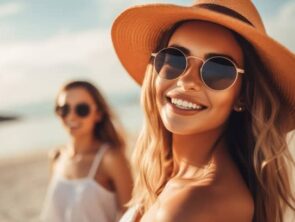 The simplest and most effective way of keeping your vision safe from UV rays is to don a stylish pair of UV-coated prescription eyeglasses or sunglasses.